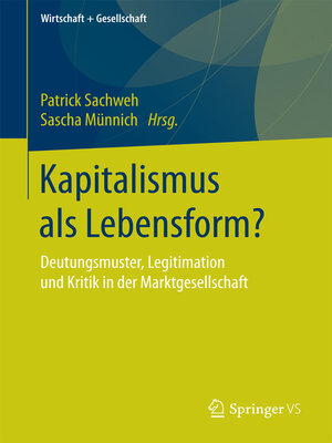 cover image of Kapitalismus als Lebensform?